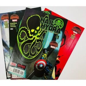 Secret Wars Hail Hydra #1-4 Marvel Comic Book Lot By Remender/Boschi/Chuckry